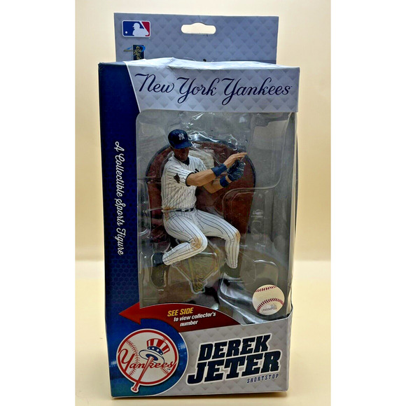 Derek Jeter New York Yankees McFarlane World Series Shortstop Figurine - Picture 1 of 5